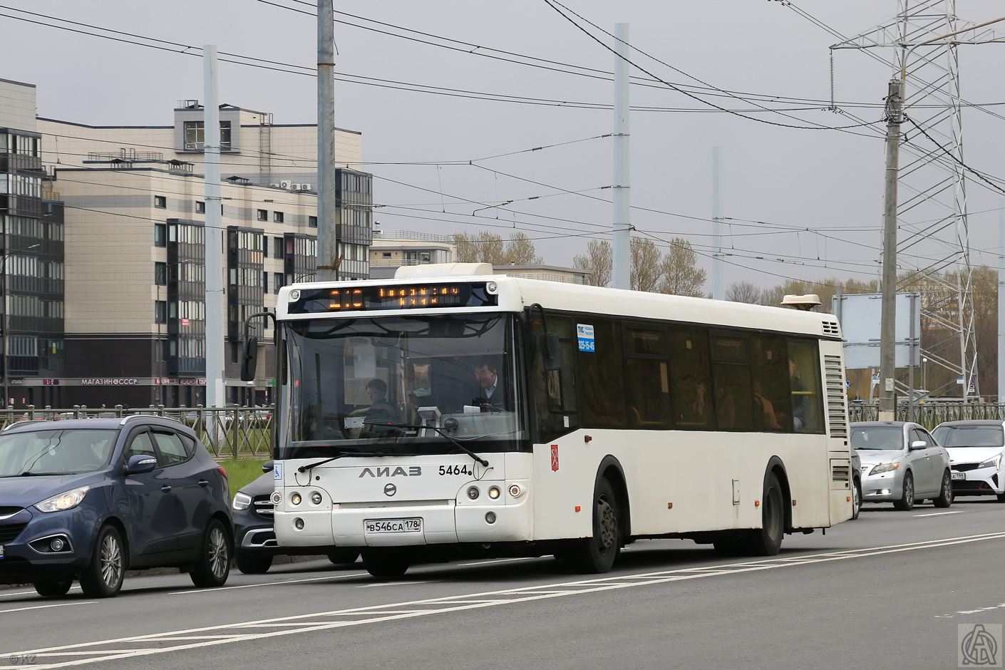 Санкт-Петербург, ЛиАЗ-5292.60 № 5464