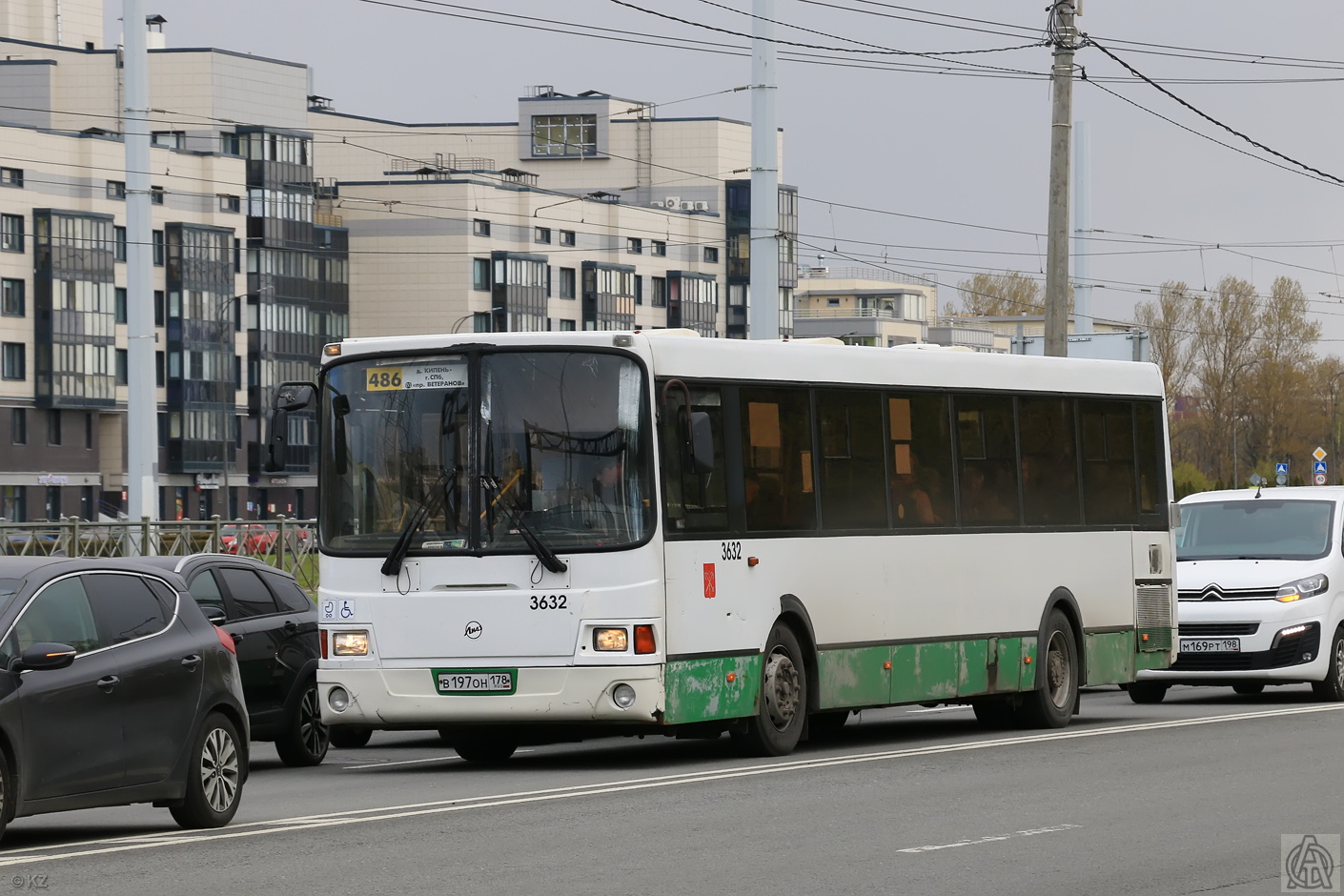 Санкт-Петербург, ЛиАЗ-5293.60 № 3632