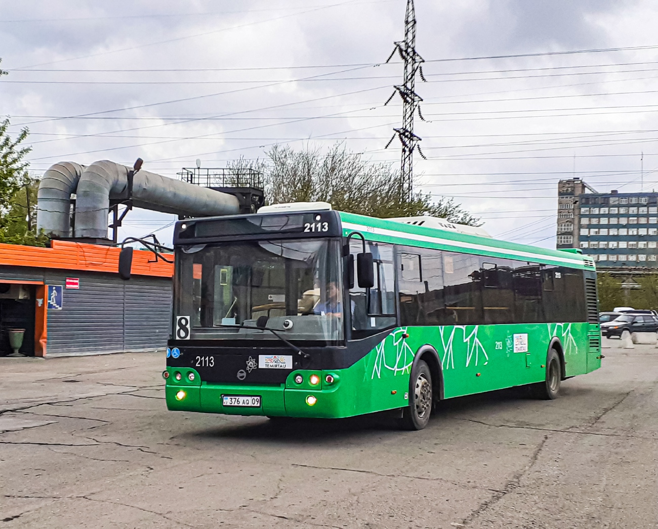 Карагандинская область, ЛиАЗ-5292.60 № 376 AQ 09