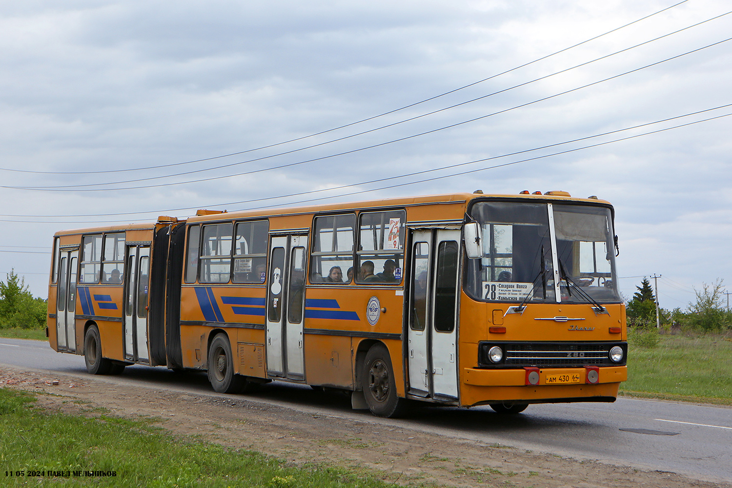 Саратовская область, Ikarus 283.00 № АМ 430 64