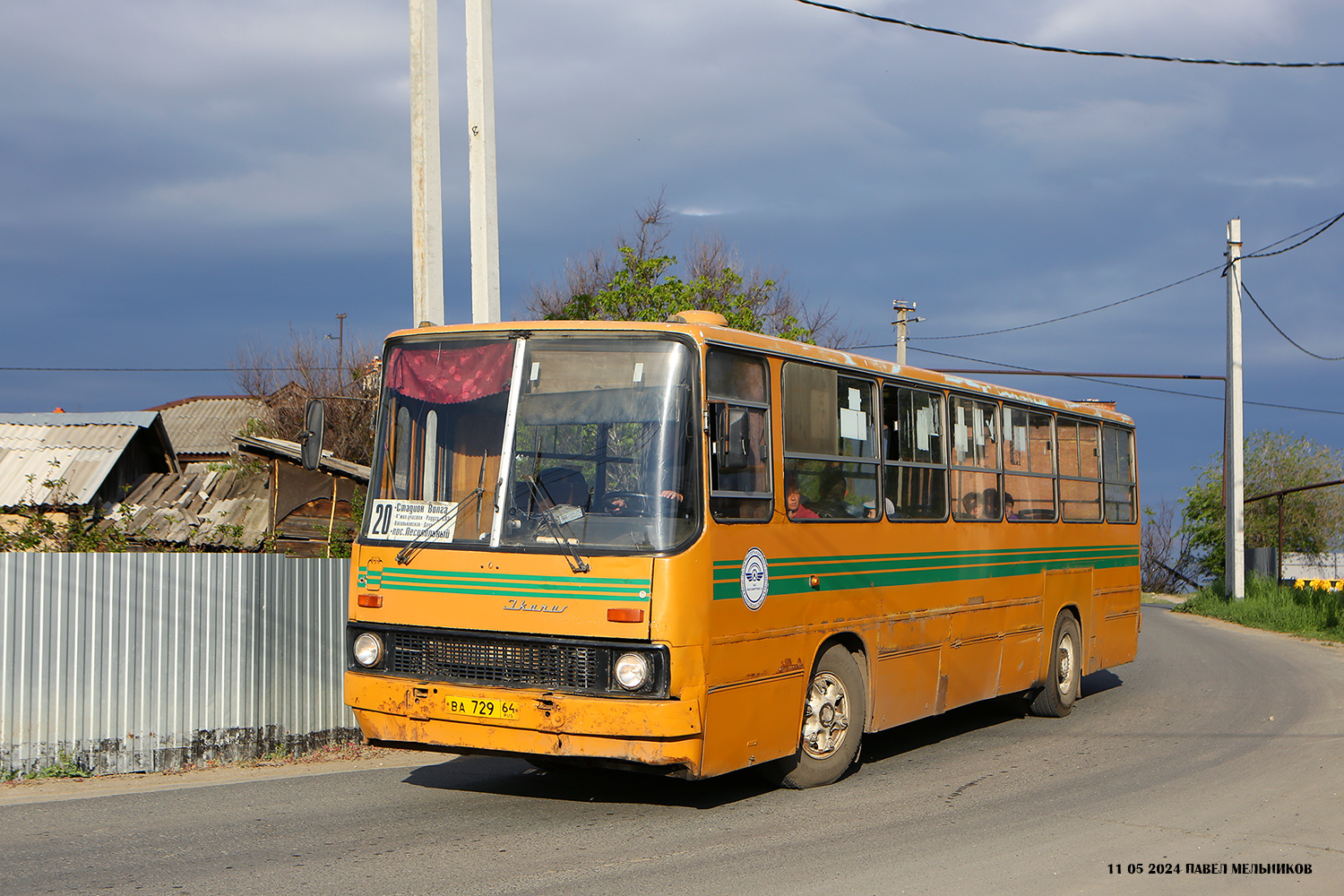 Саратовская область, Ikarus 260.50 № ВА 729 64