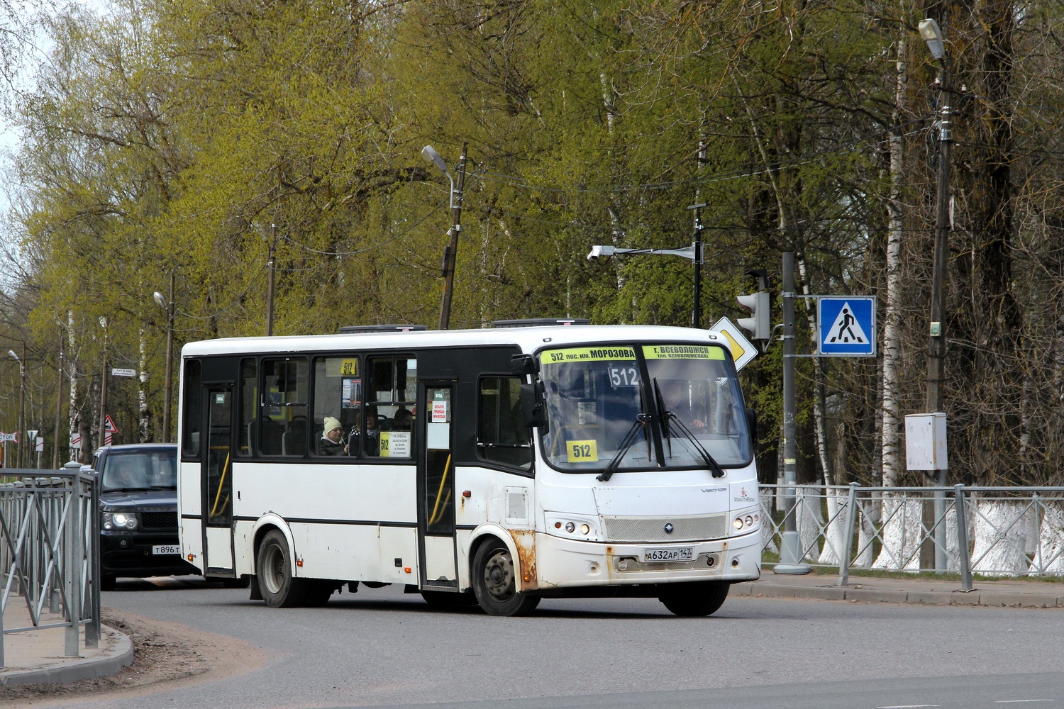 Ленинградская область, ПАЗ-320412-05 "Вектор" № А 632 АР 147