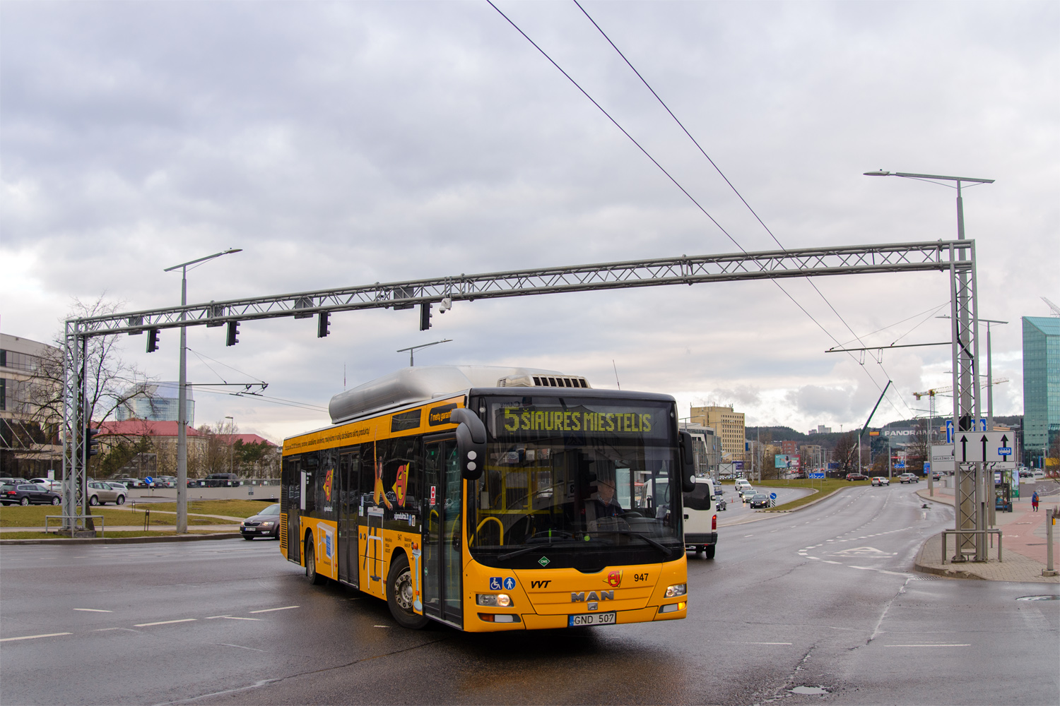 Литва, MAN A21 Lion's City NL273 CNG № 947