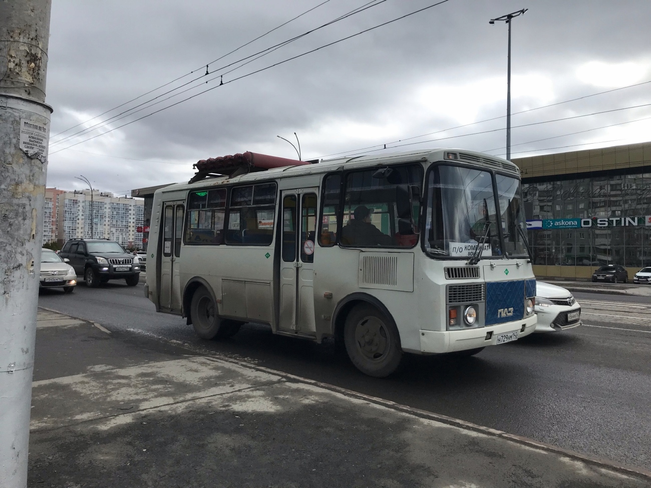 Кемеровская область - Кузбасс, ПАЗ-32054 № Н 729 НМ 142