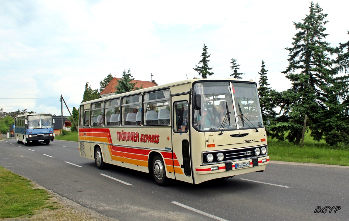 Тюрингия, Ikarus 256.51 № EF-IK 256H; Венгрия — IV. Nemzetközi Ikarus Találkozó, Tapolca (2024)