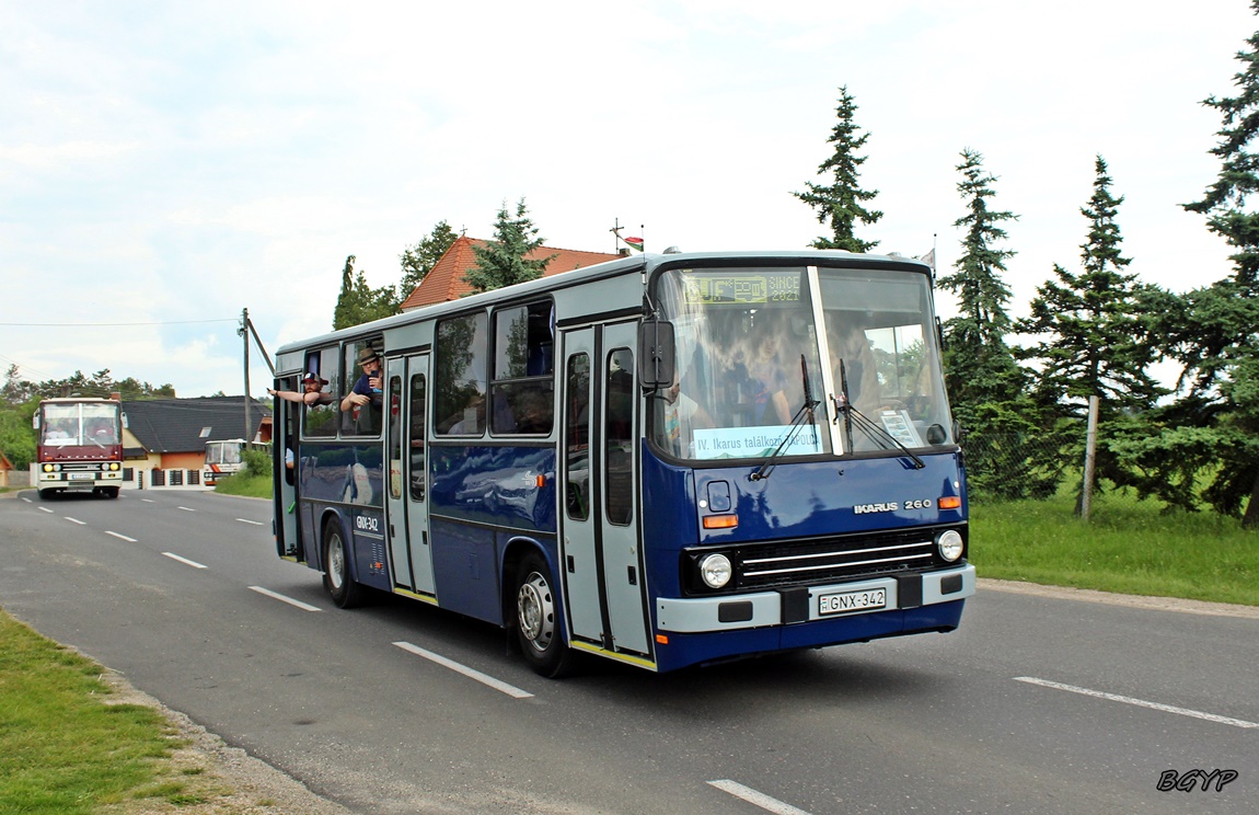 Венгрия, Ikarus 260.30M № GNX-342; Венгрия — IV. Nemzetközi Ikarus Találkozó, Tapolca (2024)