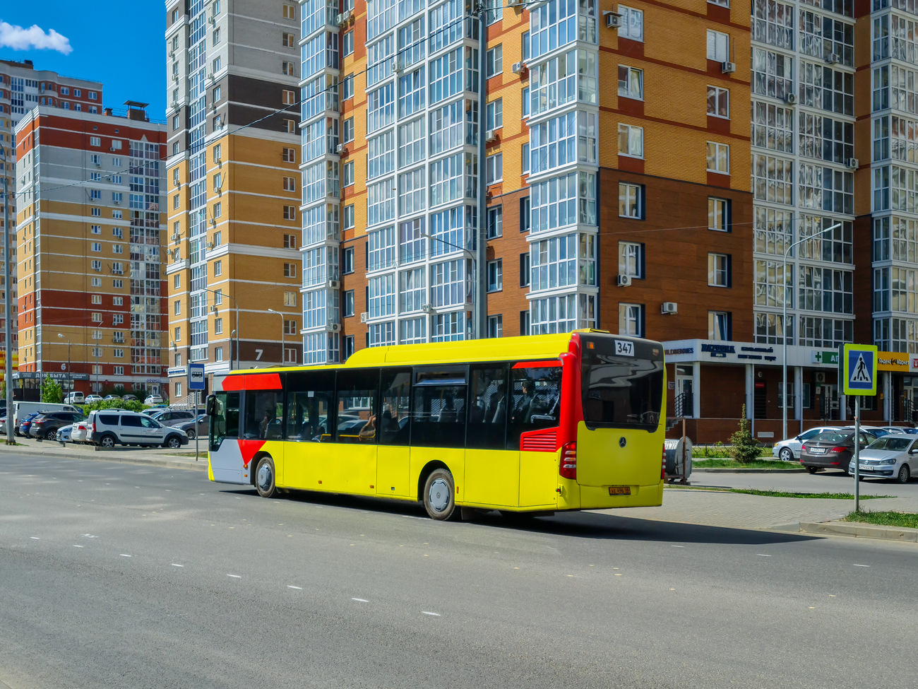 Липецкая область, Mercedes-Benz O530LE Citaro facelift LE № АЕ 496 48