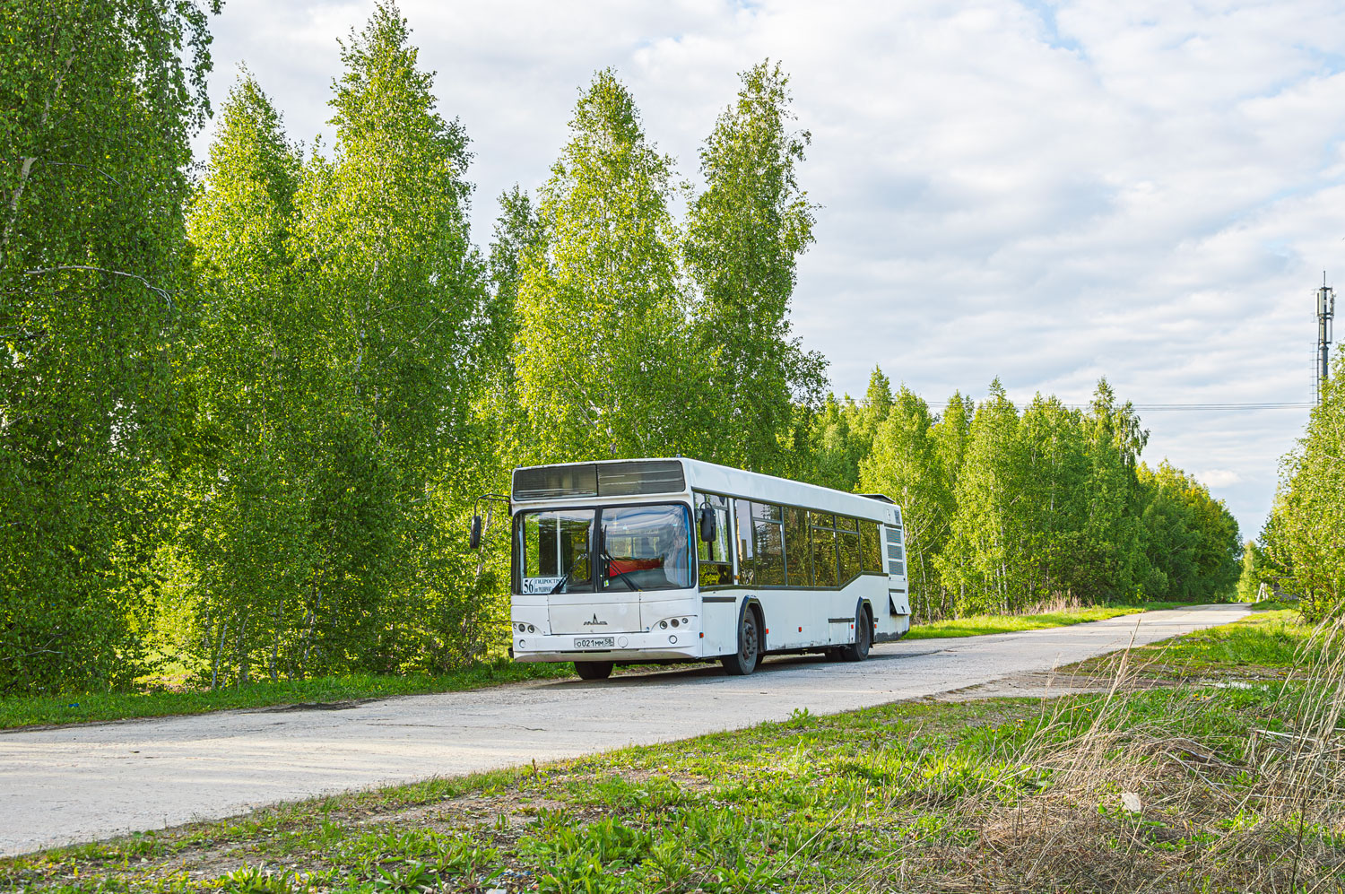 Penza region, MAZ-103.465 № О 021 ММ 58