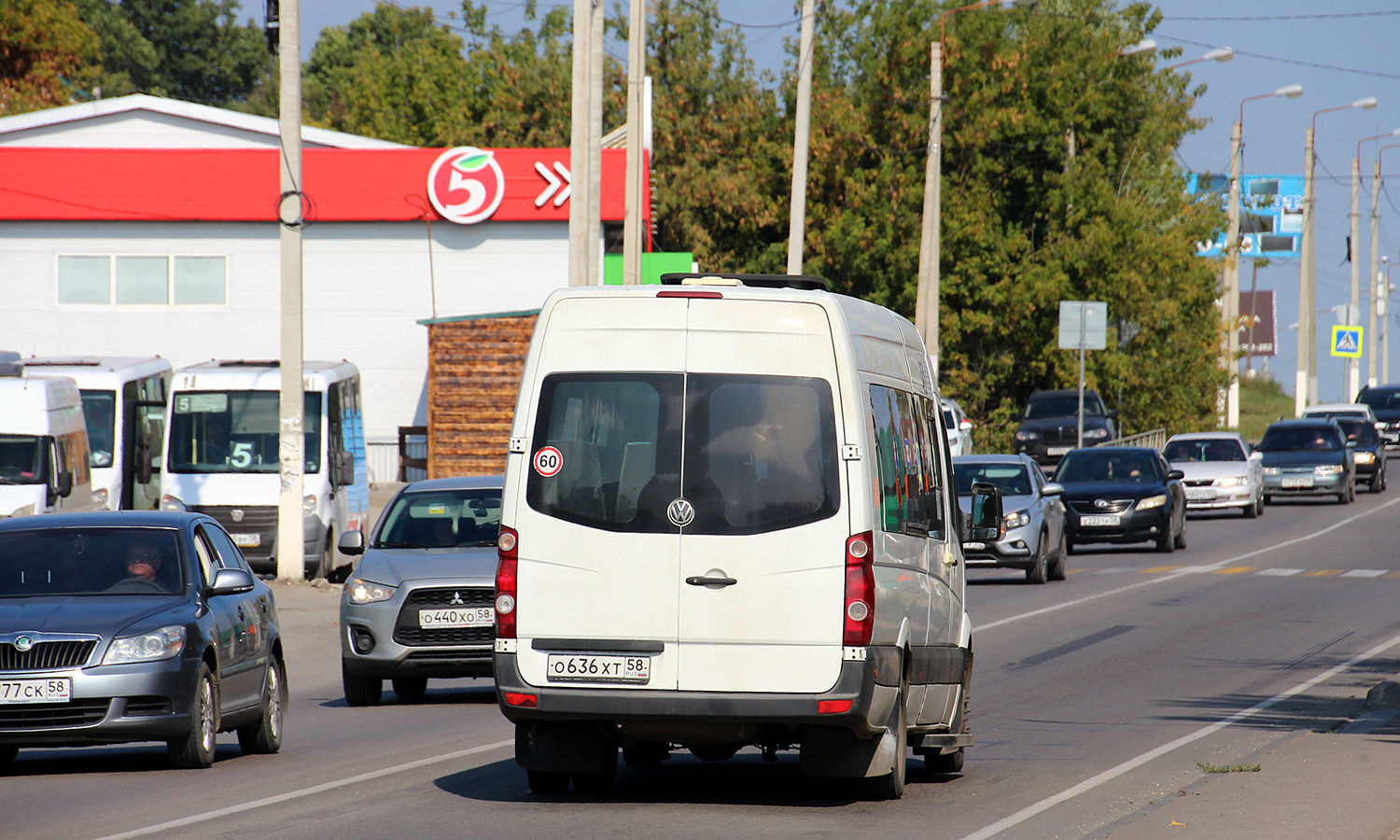 Пензенская область, Луидор-22370C (Volkswagen Crafter) № О 636 ХТ 58