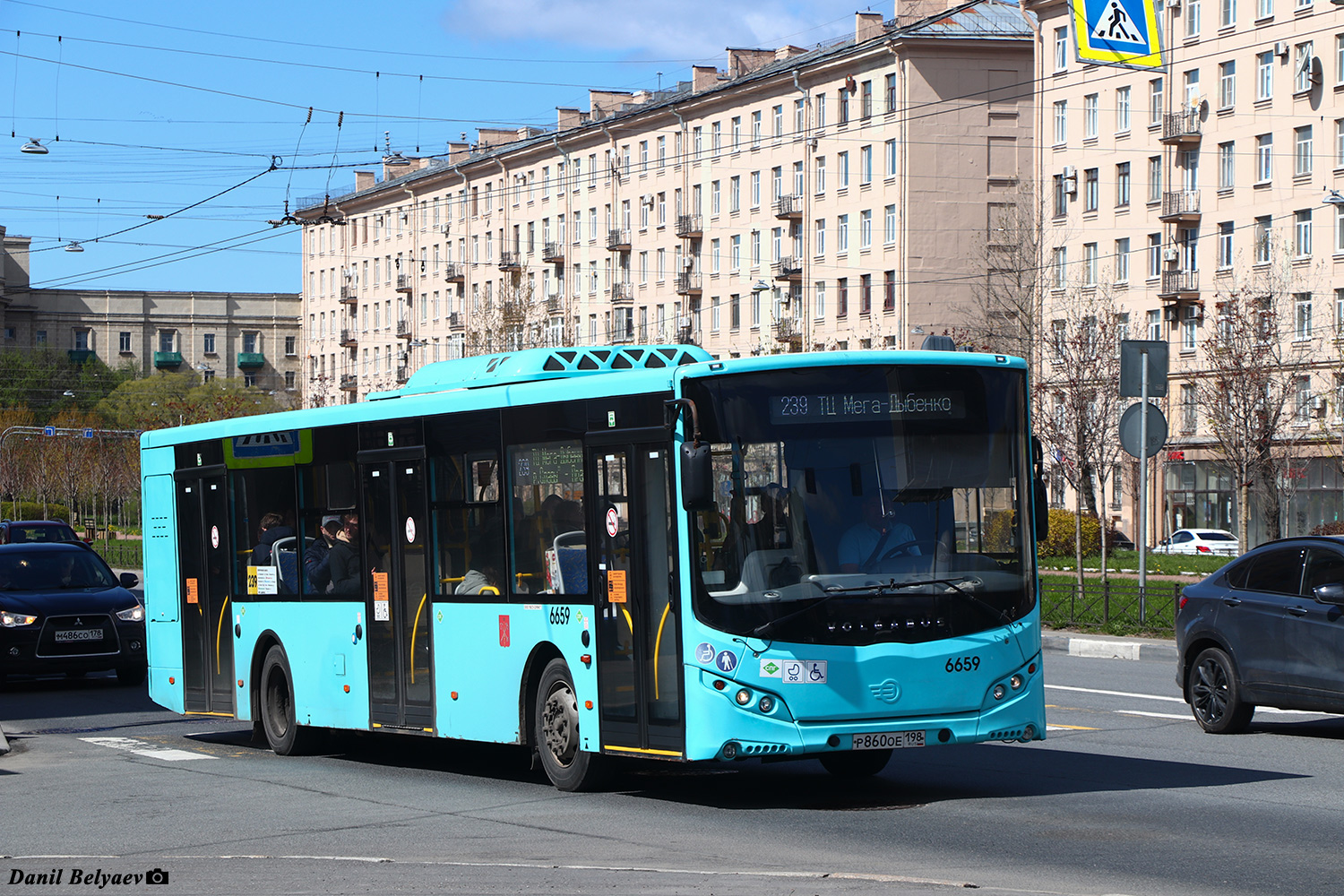 Санкт-Петербург, Volgabus-5270.G4 (LNG) № 6659