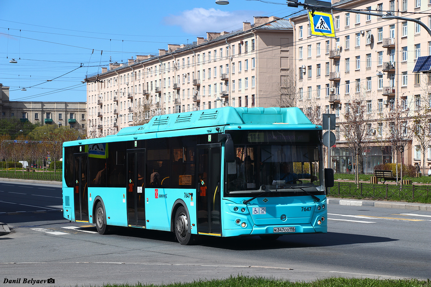 Санкт-Петербург, ЛиАЗ-5292.67 (CNG) № 7647