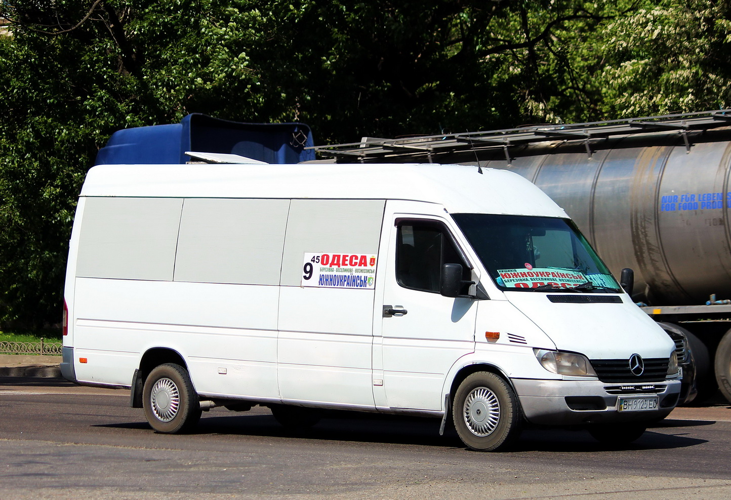 Одесская область, Mercedes-Benz Sprinter W903 312D № BH 9125 EO