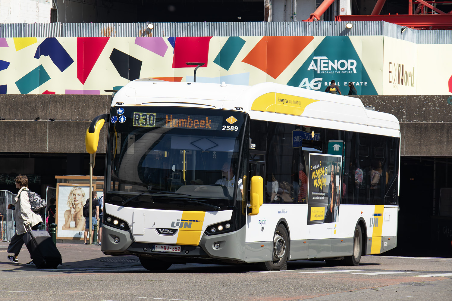 Belgien, VDL Citea SLE-120.280 Hybrid Nr. 2589