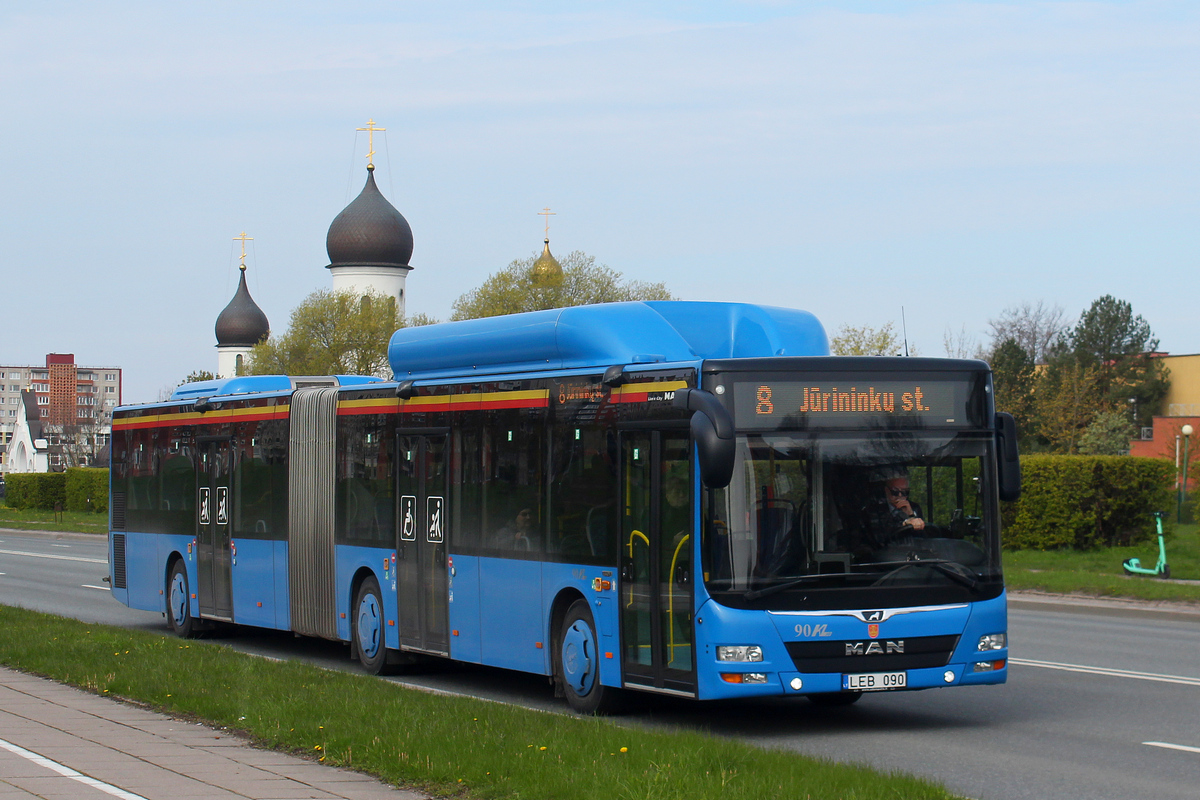 Литва, MAN A23 Lion's City G NG313 CNG № 90