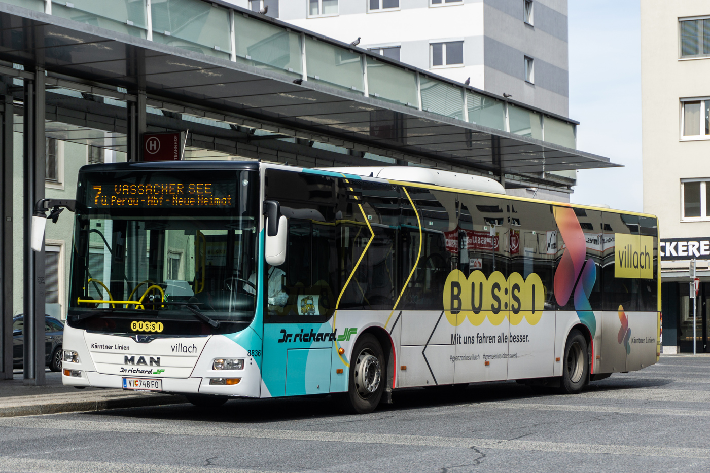 Австрия, MAN A21 Lion's City NL323 № 8836