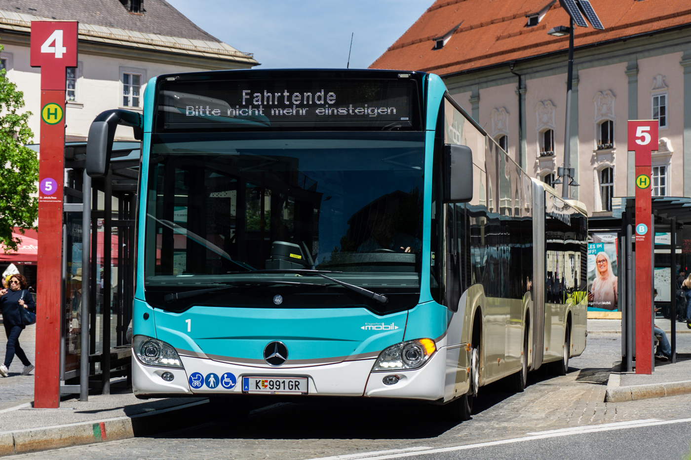 Австрия, Mercedes-Benz Citaro C2 G № 1