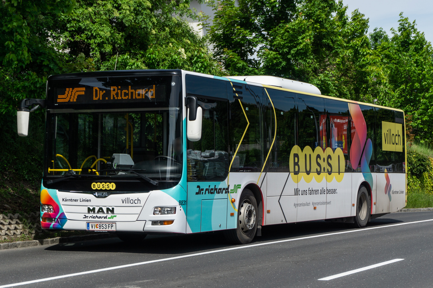 Австрия, MAN A21 Lion's City NL323 № 8831