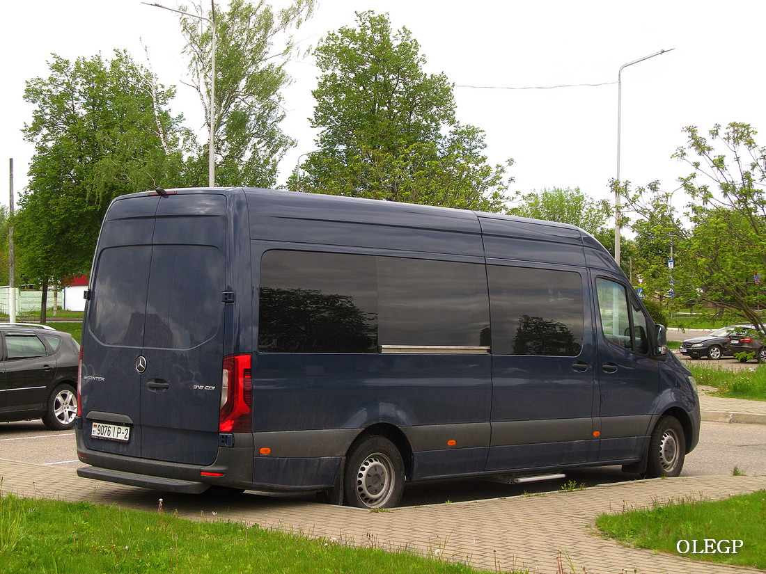 Витебская область, Mercedes-Benz Sprinter W907 316CDI № 9076 ІР-2
