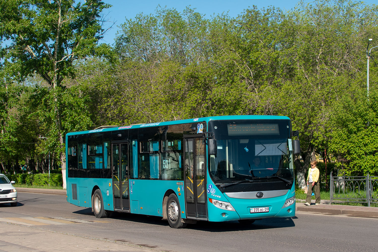 Карагандинская область, Yutong ZK6118HGA № 235 BD 09