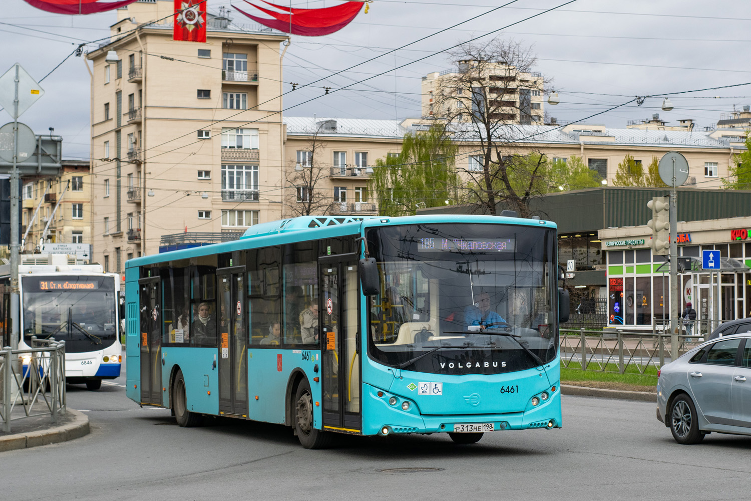 Санкт-Петербург, Volgabus-5270.G4 (LNG) № 6461