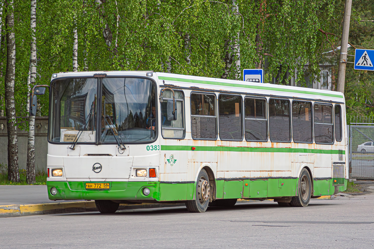 Пензенская область, ЛиАЗ-5256.45 № 383