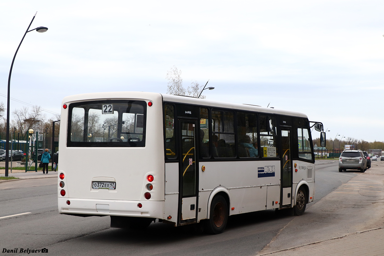 Ленинградская область, ПАЗ-320412-05 "Вектор" № О 372 ЕХ 47