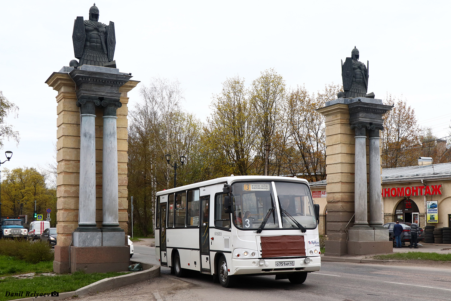 Ленинградская область, ПАЗ-320402-05 № О 751 НР 47