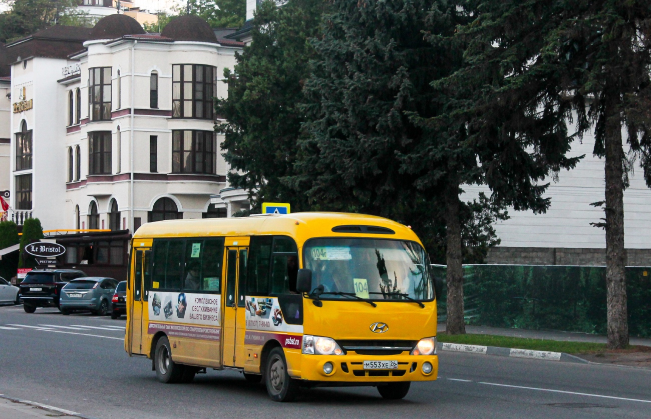 Ставропольский край, Hyundai County Kuzbass № М 553 ХЕ 26