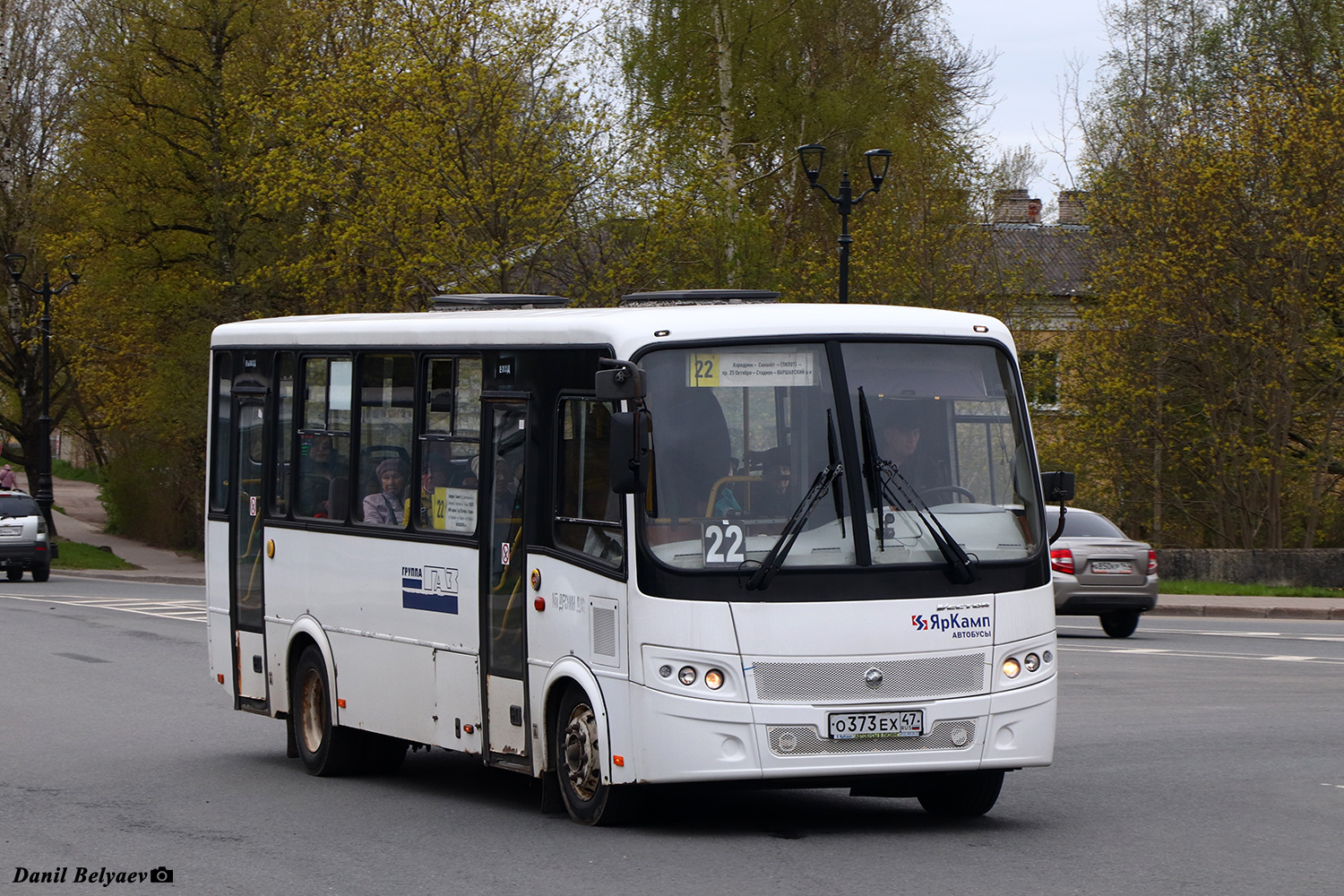 Ленинградская область, ПАЗ-320412-05 "Вектор" № О 373 ЕХ 47