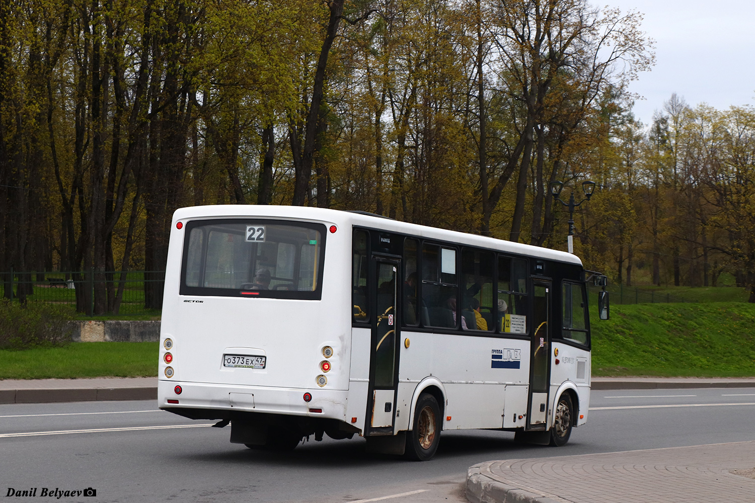 Ленинградская область, ПАЗ-320412-05 "Вектор" № О 373 ЕХ 47