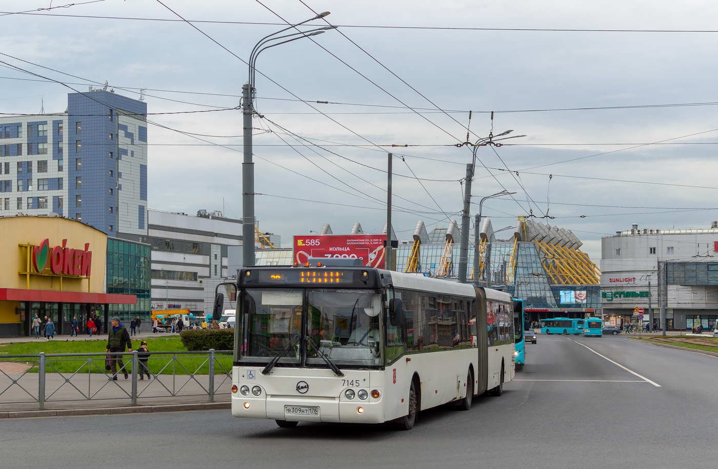 Санкт-Петербург, ЛиАЗ-6213.20 № 7145