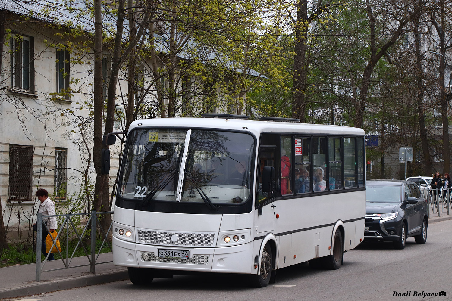 Ленинградская область, ПАЗ-320412-05 "Вектор" № О 331 ЕХ 47