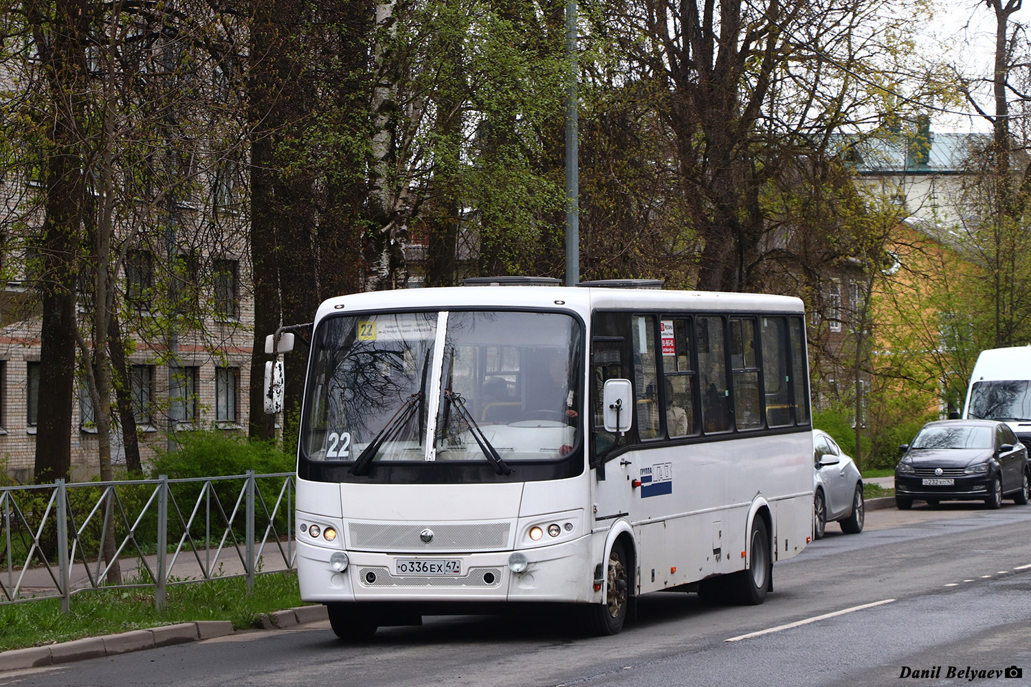 Ленинградская область, ПАЗ-320412-05 "Вектор" № О 336 ЕХ 47