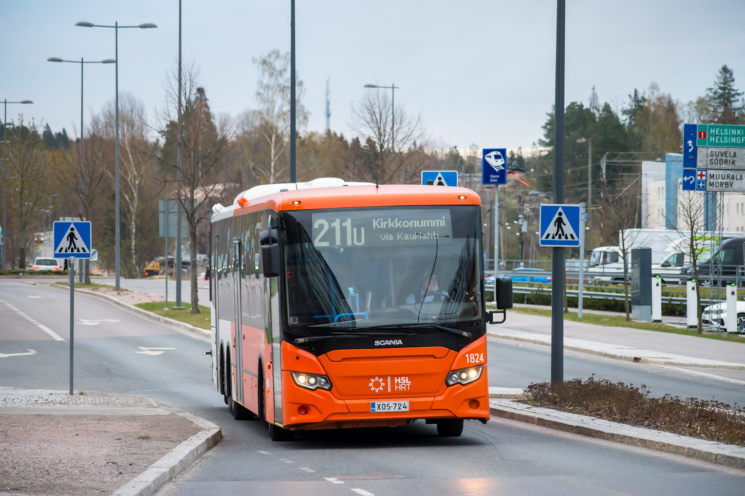 Финляндия, Scania Citywide LE Suburban № 1824