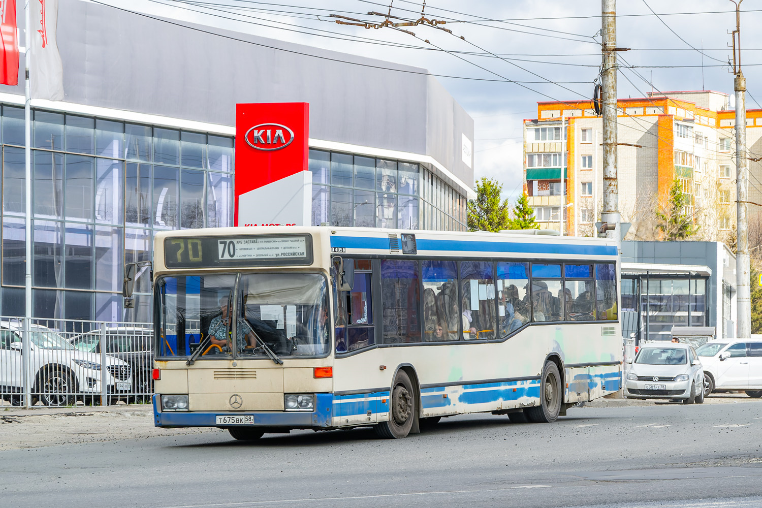 Пензенская область, Mercedes-Benz O405N2 № Т 675 ВК 58