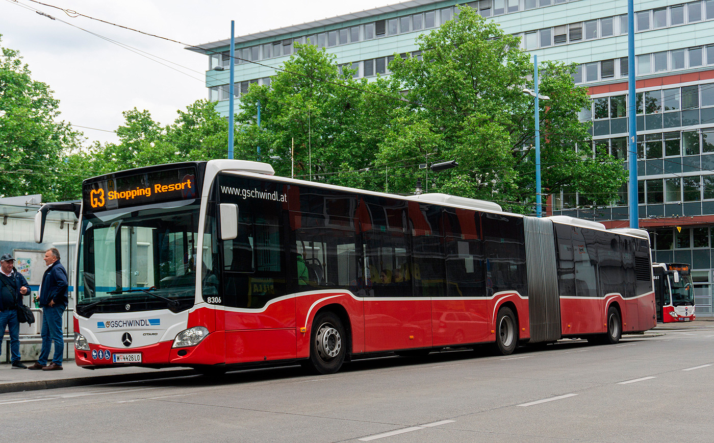 Австрия, Mercedes-Benz Citaro C2 G № 8306