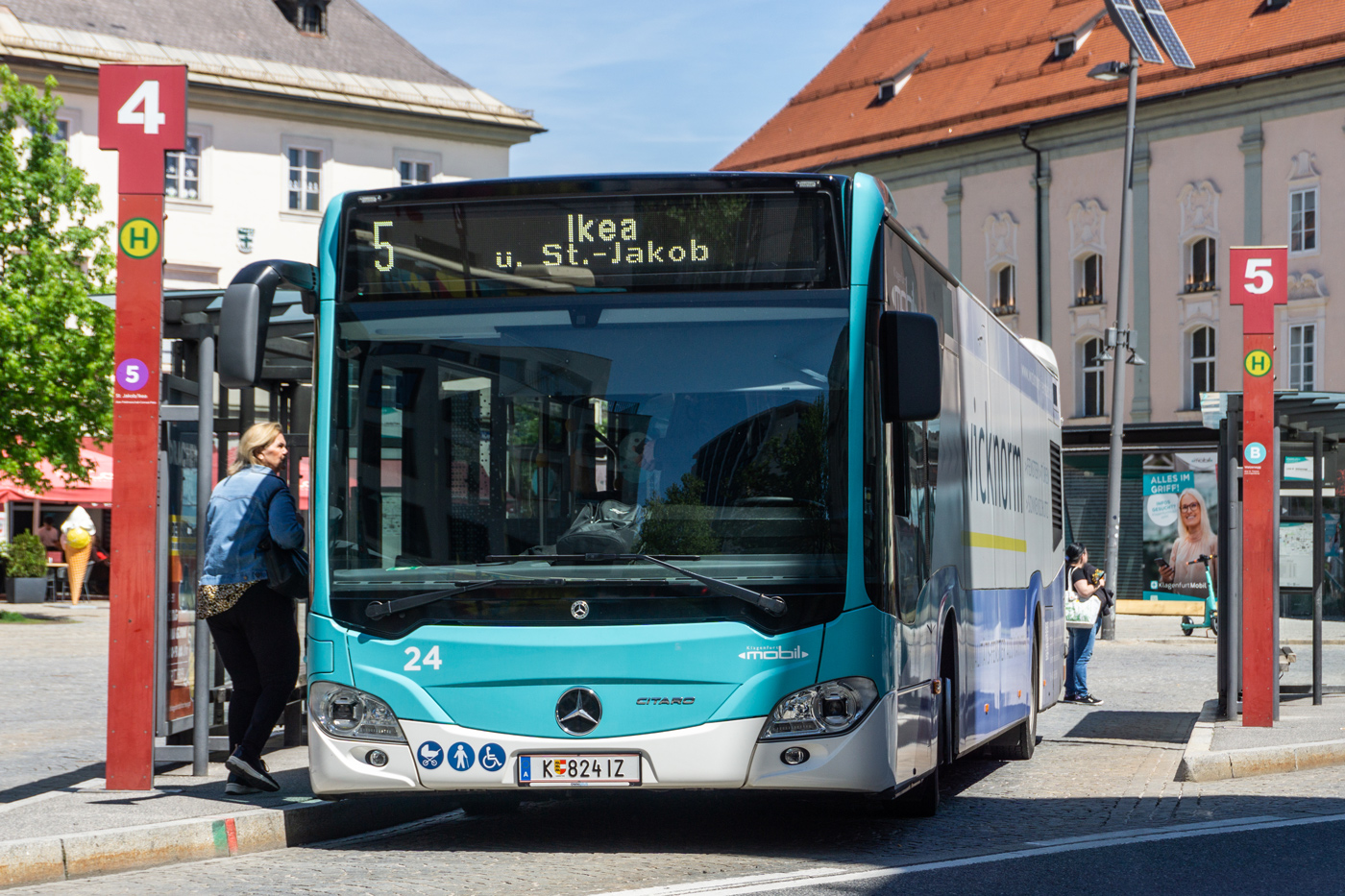 Австрия, Mercedes-Benz Citaro C2 hybrid № 24