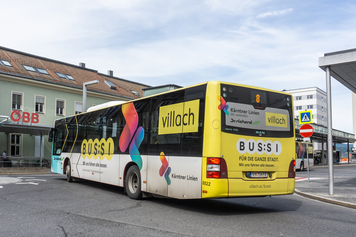 Австрия, MAN A21 Lion's City NL323 № 8822