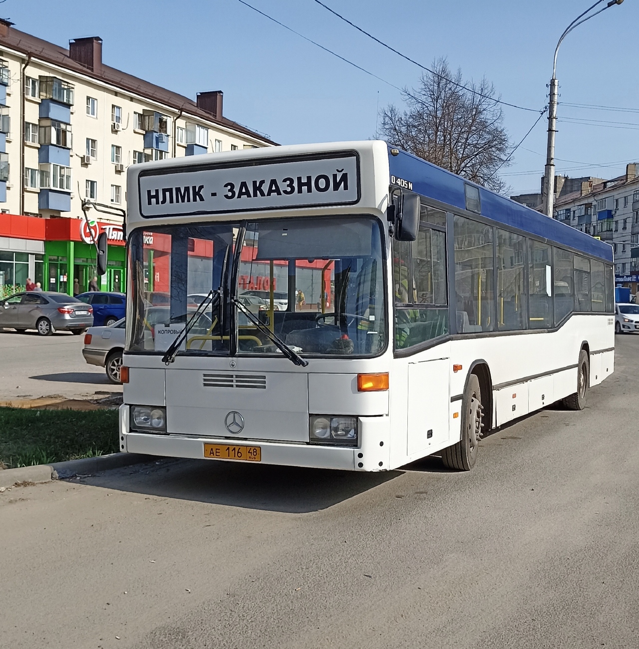 Липецкая область, Mercedes-Benz O405N2 № АЕ 116 48