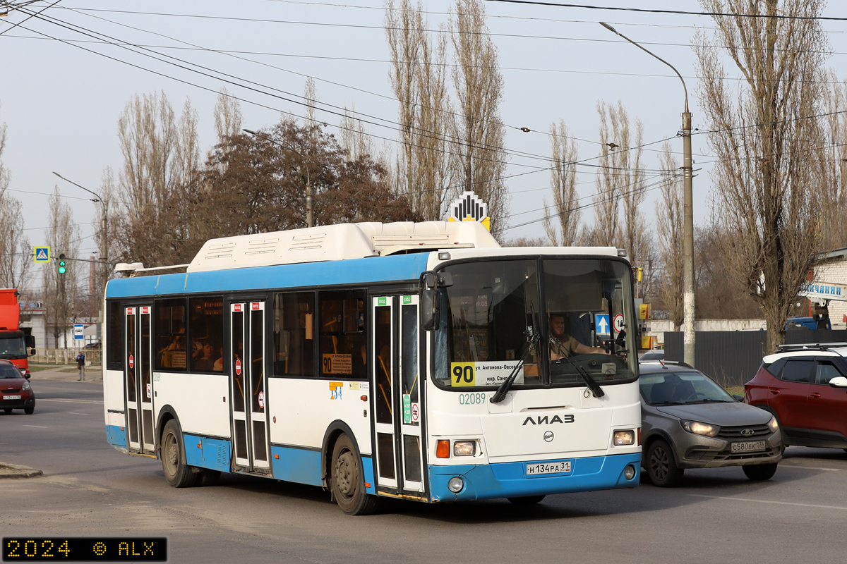 Воронежская область, ЛиАЗ-5293.70 № 02089