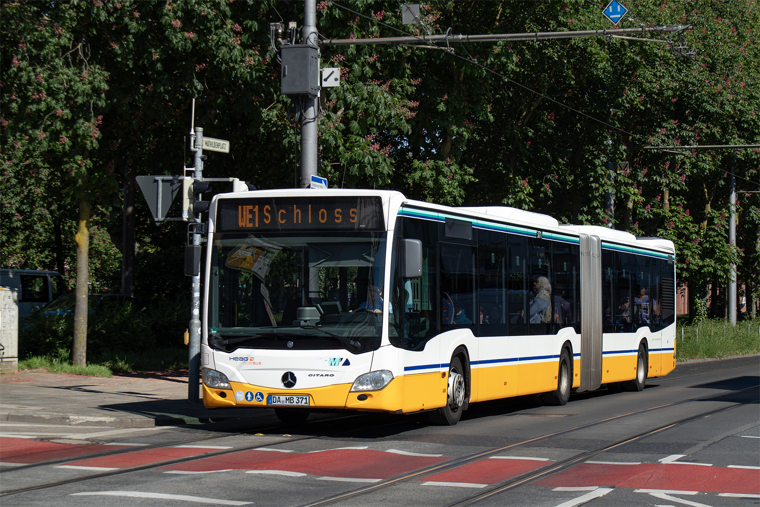 Гессен, Mercedes-Benz Citaro C2 G № 371