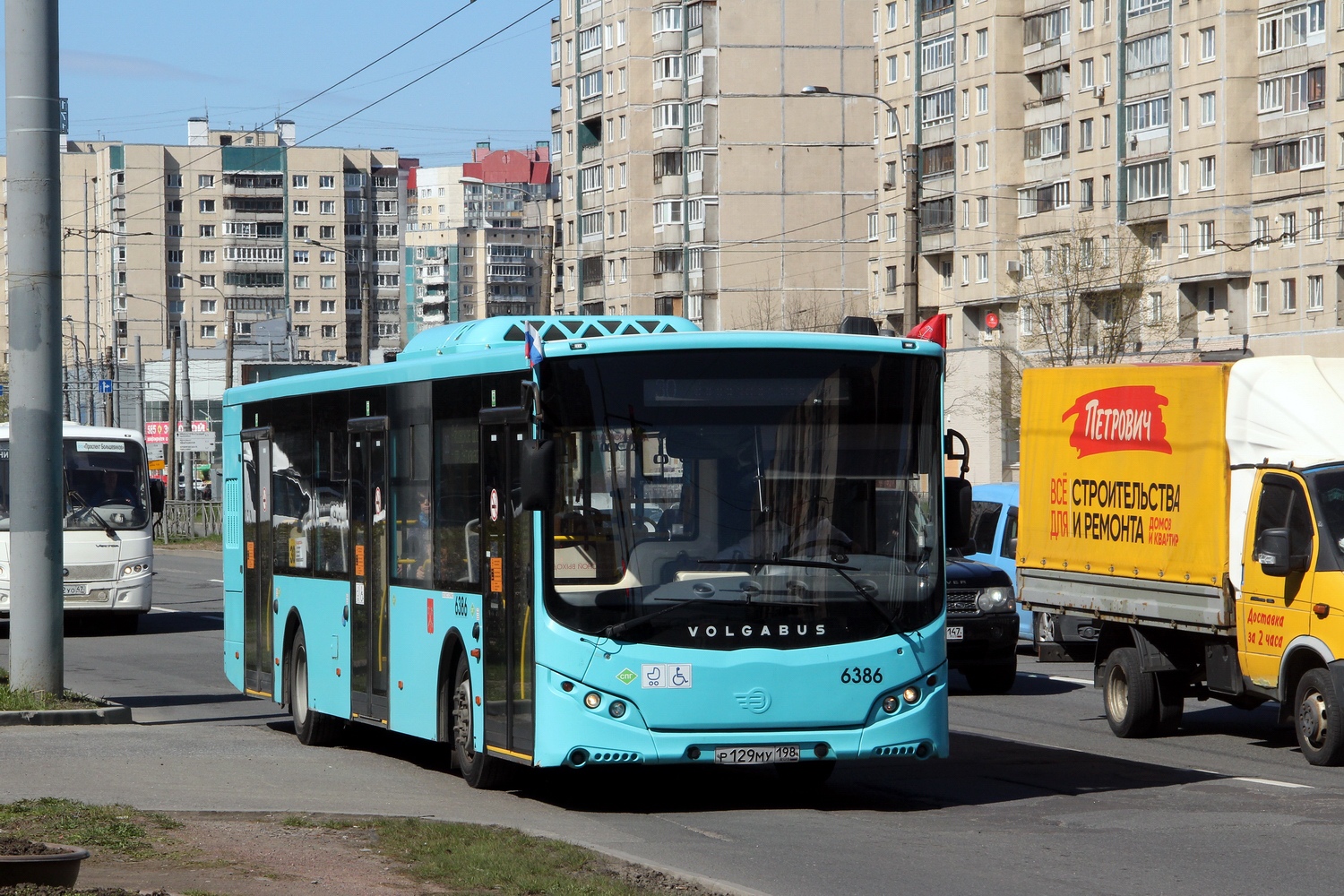 Санкт-Петербург, Volgabus-5270.G4 (LNG) № 6386