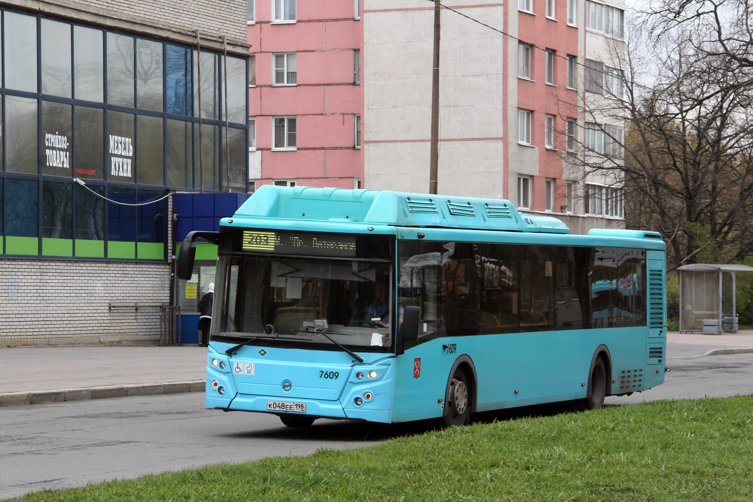 Санкт-Петербург, ЛиАЗ-5292.67 (CNG) № 7609