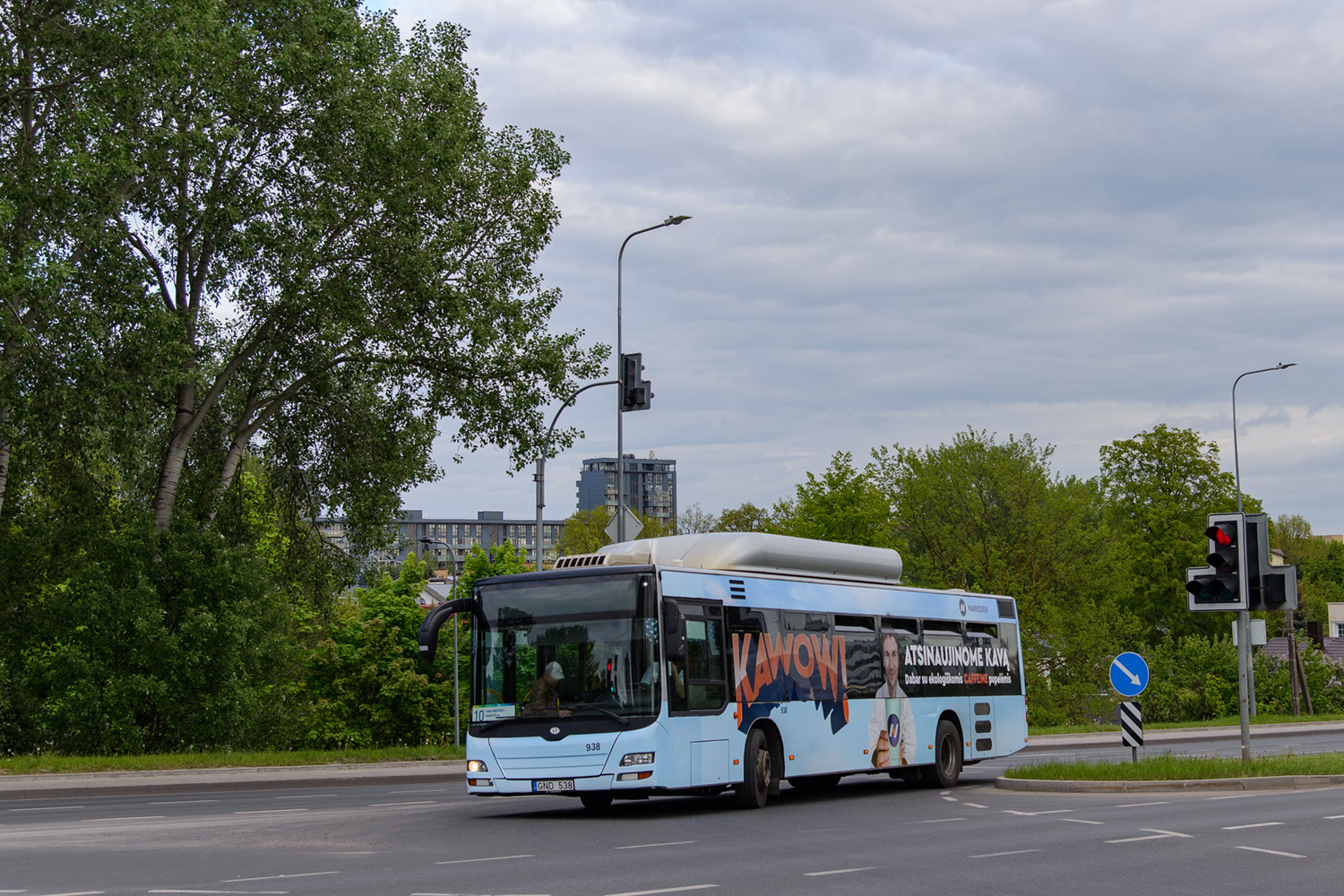 Литва, MAN A21 Lion's City NL273 CNG № 938