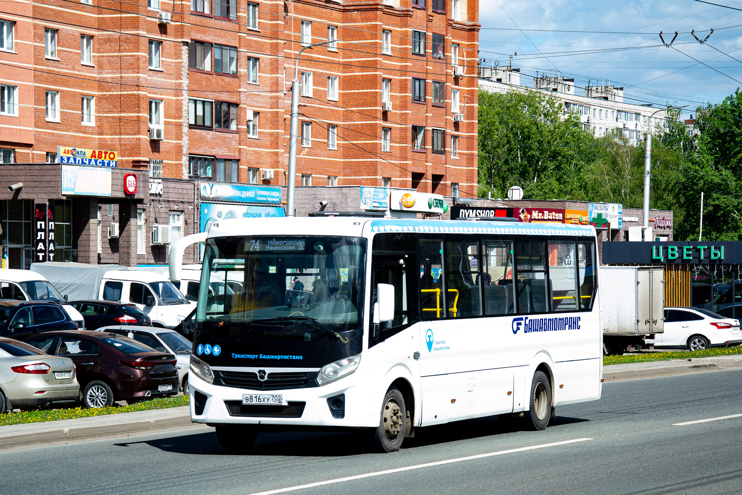 Башкортостан, ПАЗ-320415-04 "Vector Next" № 6338