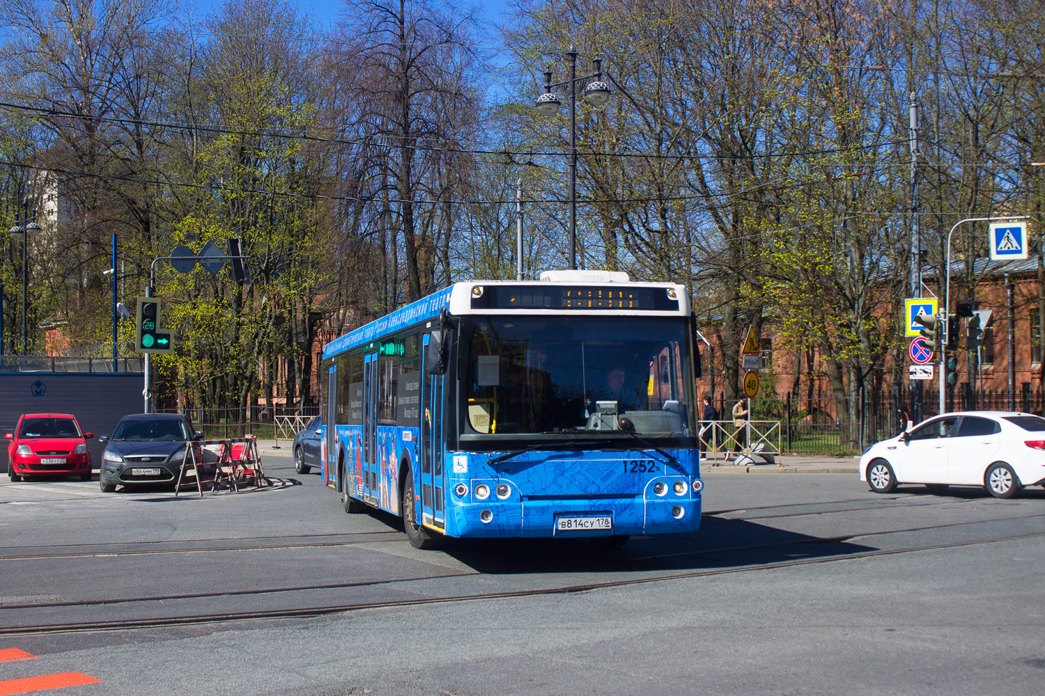 Санкт-Петербург, ЛиАЗ-5292.60 № 1252