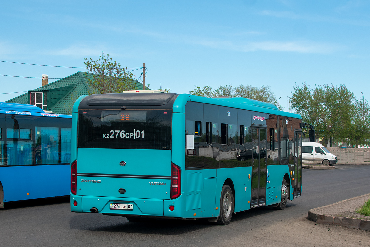 Карагандинская область, Yutong ZK6116HG (QazTehna) № 276 CP 01