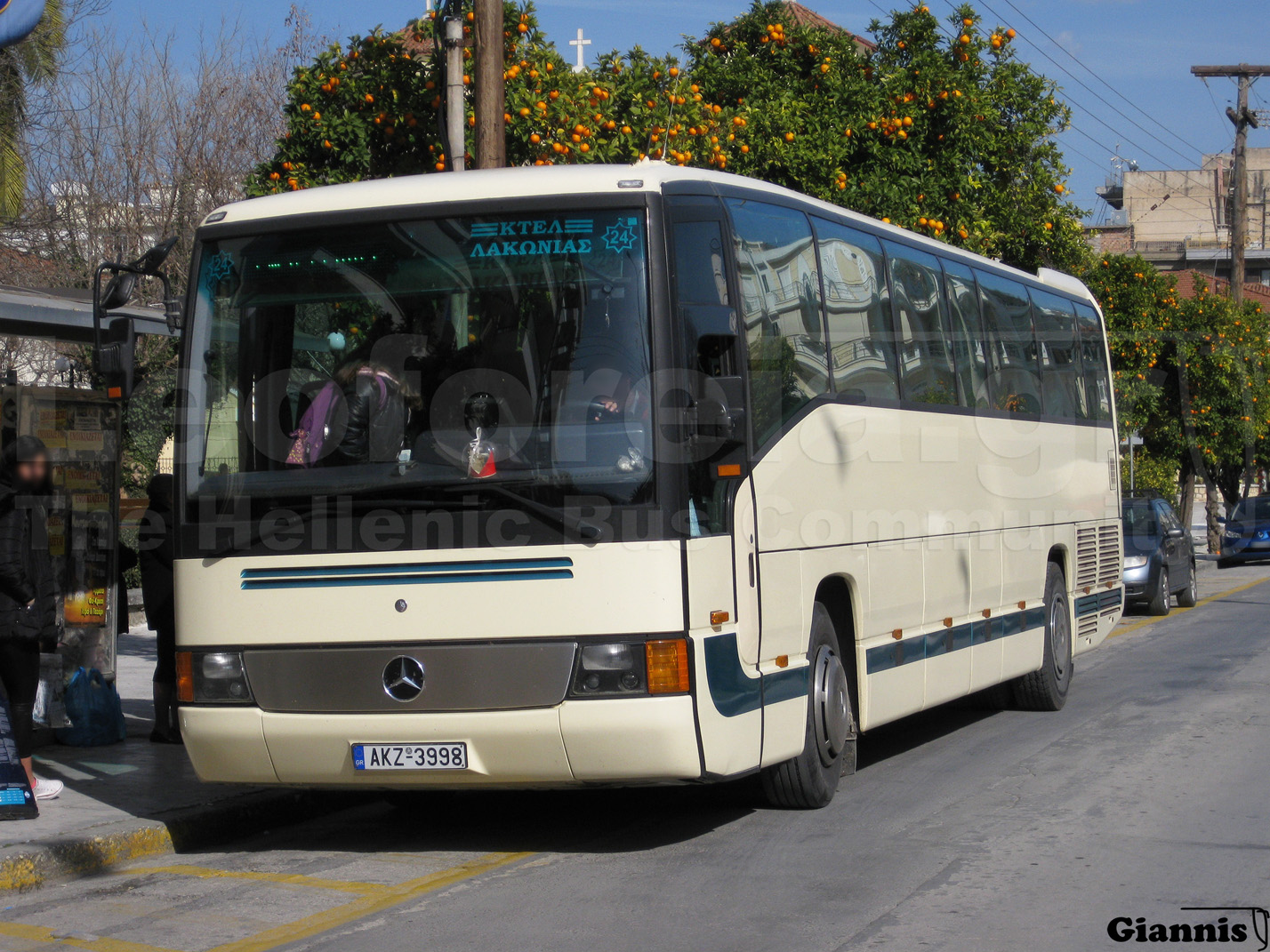 Греция, Mercedes-Benz O404-15RHD № 24