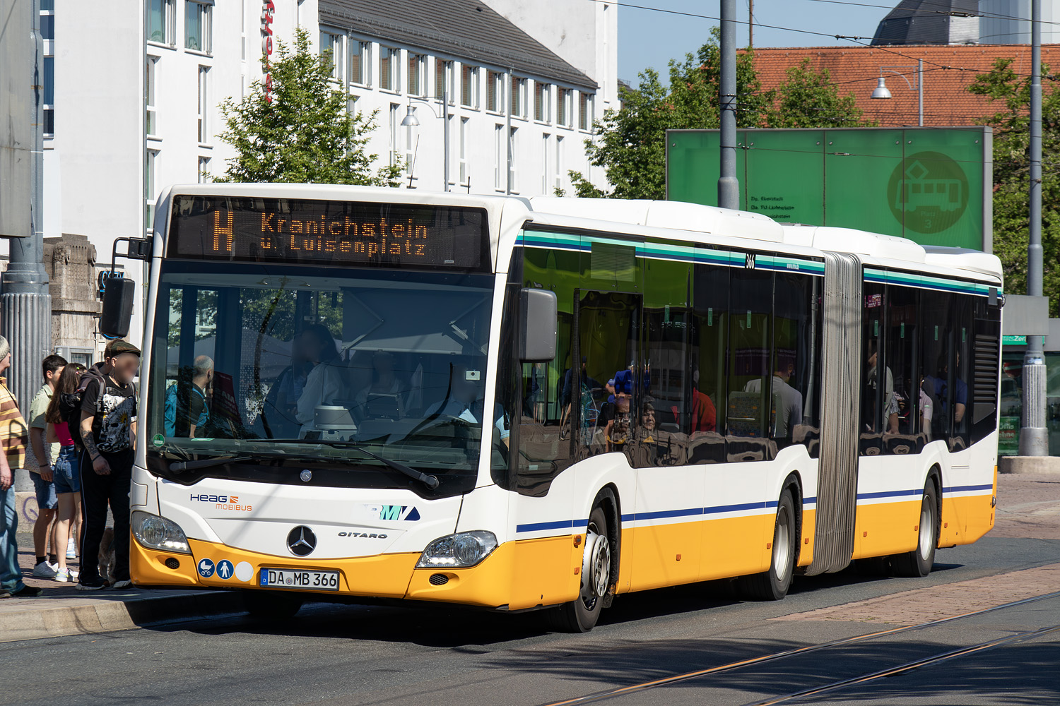 Гессен, Mercedes-Benz Citaro C2 G № 366