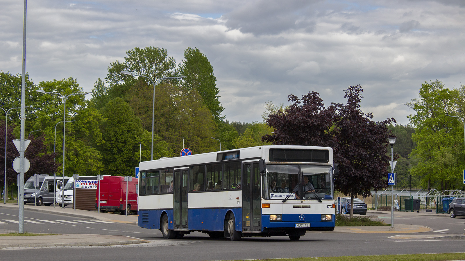 Литва, Mercedes-Benz O405 № 173